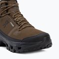 Мъжки туристически обувки On Cloudrock Mid Waterproof earth/black 7