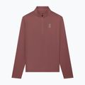 Мъжки суитшърт за бягане On Core 1/4 Zip barberry