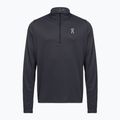Мъжки суитшърт за бягане On Core 1/4 Zip black