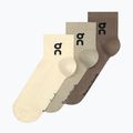 Чорапи On Logo Sock Mid 3 pack hare/brume