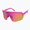 Слънчеви очила SCOTT Sport Shield acid pink/pink chrome