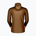 Мъжки суитшърт SCOTT Defined Light Hoody bread brown/flash orange 2