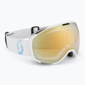 Скиорски очила SCOTT Faze II LS white/soft pink/light sensitive bronze chrome