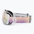 Скиорски очила SCOTT Faze II LS white/soft pink/light sensitive bronze chrome 4