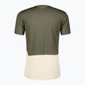 Мъжка тениска за бягане SCOTT Endurance Tech hay green/cotton white 2