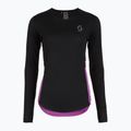 Дамска блуза с дълъг ръкав за бягане SCOTT Endurance Tech black/liquid purple