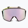 Скиорскa маска SCOTT React black/neon yellow/amp lavender chrome 3