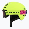 Детска скиорска каска SCOTT Keeper 2 + ски очила Witty neon yellow 3