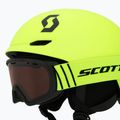 Детска скиорска каска SCOTT Keeper 2 + ски очила Witty neon yellow 8