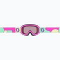 Детски скиорски очила SCOTT Witty SGL neon pink/enhancer 6