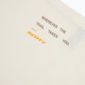 Мъжка тениска за бягане SCOTT Endurance DRI Tee white/toast beige 3
