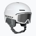Скиорска каска SCOTT Track + Gogle Trace white
