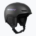 Скиорска каска SCOTT Track granite black/holo silver