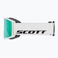 Скиорскa маска SCOTT Trace Pro white/green chrome 2