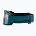 Скиорскa маска SCOTT Trace Pro petrol green/green chrome 4