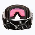 Скиорскa маска Scott Neo Light Sensitive S2-4 granite black/white/amp ls blue chrome 3
