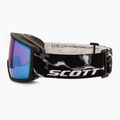 Скиорскa маска Scott Neo Light Sensitive S2-4 granite black/white/amp ls blue chrome 4