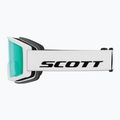 Скиорскa маска SCOTT Trace Pro Compact white/green chrome 2