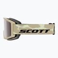 Скиорскa маска SCOTT Trace Pro Compact mojave beige/silver chrome 2