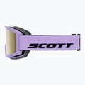 Скиорскa маска SCOTT Trace Pro Compact Light Sensitive S1-3 sherbet purple/black/amp ls cinnamon chrome 3