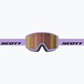 Скиорскa маска SCOTT Trace Pro Compact Light Sensitive S1-3 sherbet purple/black/amp ls cinnamon chrome 4