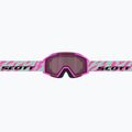 Детска скиорска маска SCOTT Shield neon pink/mint green/rose 4