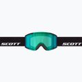 Скиорскa маска SCOTT Shield black/amp green chrome 2