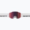 Скиорскa маска SCOTT Shield white/amp red chrome 4