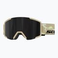 Скиорскa маска SCOTT Shield mojave beige/amp black chrome