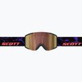 Скиорскa маска SCOTT Shield LS black/purple/cinnamon chrome 2