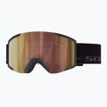 Скиорскa маска SCOTT Shield LS black/fog grey/amp ls cinnamon chrome
