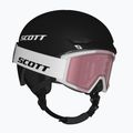 Детска скиорска каска SCOTT Track + Gogle Factor Pro Combo stealth/black