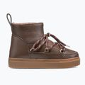 Дамски ботуши за сняг INUIKII Full Leather Gloss brown 2