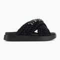 Дамски чехли INUIKII Woven Stones black 2