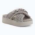 Дамски чехли INUIKII Woven Stones Platform stone grey
