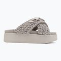 Дамски чехли INUIKII Woven Stones Platform stone grey 2