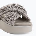 Дамски чехли INUIKII Woven Stones Platform stone grey 7