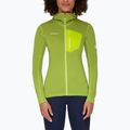 Дамско яке с полар MAMMUT Aenergy Light Ml green 2