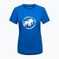 Дамска тениска за трекинг MAMMUT Graphic blue 4