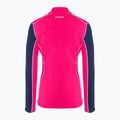 Дамски потник за трекинг MMMUT Aenergy ML Half Zip Pull розово и тъмносиньо 2