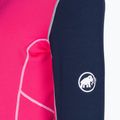 Дамски потник за трекинг MMMUT Aenergy ML Half Zip Pull розово и тъмносиньо 3