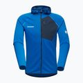 Мъжки суитшърт за трекинг Mammut Aenergy Light ML Hooded azurite marine 5