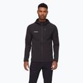 Мъжки суитшърт за трекинг Mammut Madris Light ML Hooded черно