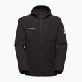 Мъжки суитшърт за трекинг Mammut Madris Light ML Hooded черно 4