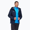 Мъжко яке 3 в 1 Mammut Convey 3 in 1 HS Hooded marine/ glacier blue