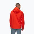 Мъжко дъждобранно яке Mammut Linard Light HS с качулка mammut red 2