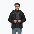 Мъжко яке 3-в-1 Mammut Treeline 3 in 1 HS Hooded Jacket Men black/black