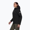 Дамско яке за дъжд Mammut Linard HS Thermo Hooded Jacket Women black 3