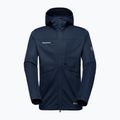 Мъжко софтшел яке Mammut Ultimate VIII Softshell Hooded marine 4