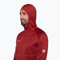 Мъжки трекинг суитшърт Mammut Crag ML Hooded dark mammut red 5